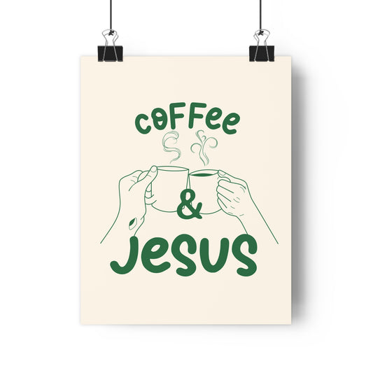 Coffee and Jesus - Green